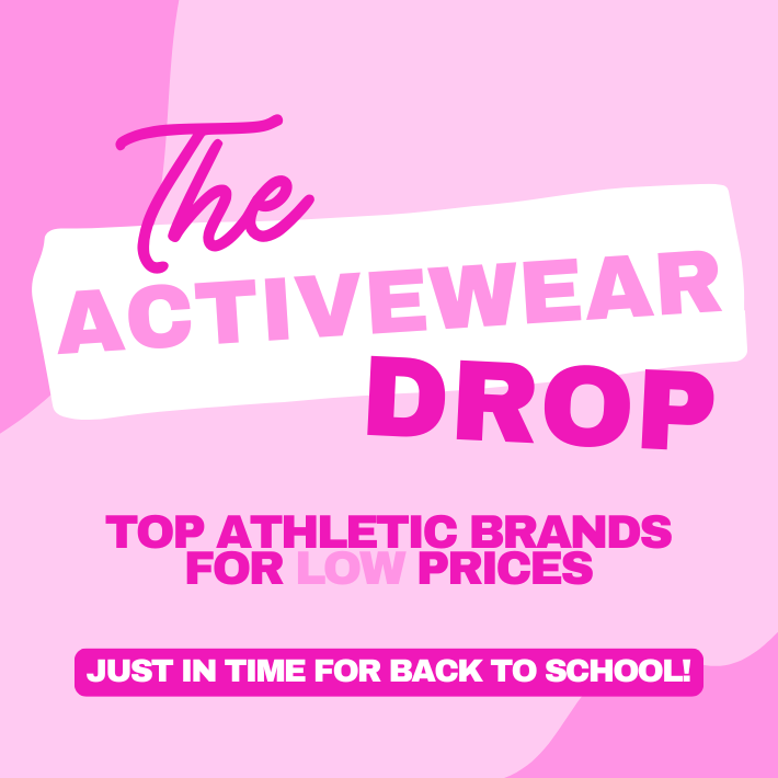 Premium athletic apparel drop including brands like Lululemon, Athletica, Whitefox, Nike, SKIMS, Alo Yoga & MORE!